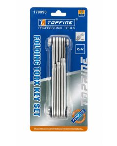 TOPFINE Ključevi Torx set (8 kom)