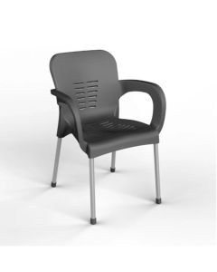 Stolica Paris PVC sa metalnim nogarima