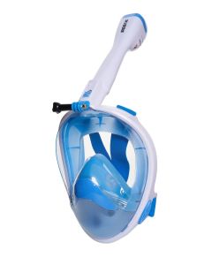 BLUE REEF Maska full face white blue U
