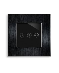 EXESHOP Wi-Fi TOUCH CURTAIN AL Crni (TUYA) - SC004