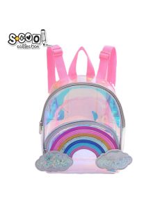 S-COOL Ranac za vrtić predškolsko Rainbow - SC2303