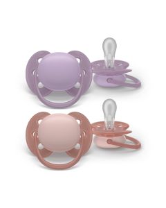 AVENT Set varalica Ultra soft 6-18m, lila/nude - SCF091-43