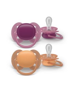AVENT Set varalica Ultra Soft 18+ meseci, narandžasat/ljubičasta - SCF093-03