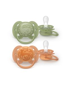 AVENT Set varalica Ultra Soft 18+ meseci, naranžasta/zelena - SCF093-06