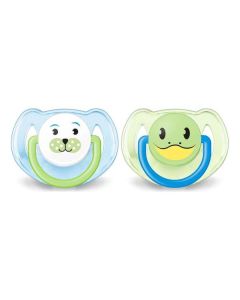 AVENT Varalica Orthodontic - životinje - kornjača i kuca  2/1 - SCF182-14
