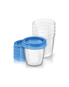 AVENT Via šolje 180 ml (5 kom) sa poklopcima 1688 - SCF619-05