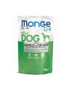MONGE Hrana za pse Grill sos jagnjetina i povrće 100g - 8009470013161