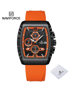 Naviforce Muški ručni sat Kvarcni mehanizam Narandžasti NF8025 - nf8025 Narandžasti