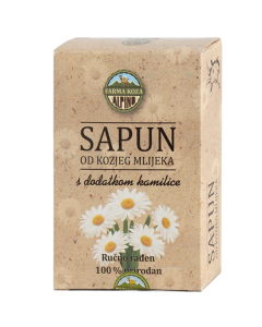 Alpino prirodni sapun od kozjeg mleka sa dodatkom kamilice 70 g