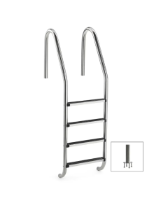 FF Merdevine Standard  4 stepenika AISI 304 sa flanšom