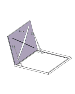 NERO Hidraulični šaht poklopac 800x800mm