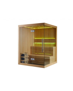 Nero Sauna soba kanadski Hemlock 1500x1200x1900mm
