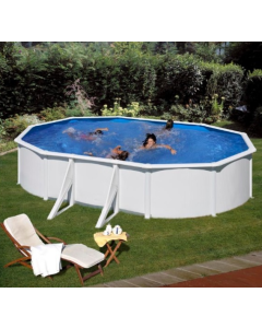 GRE Montažni ovalni bazen set 5,0 x 3,0 x 1,2m