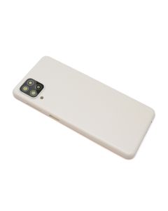 Poklopac baterije za Samsung A12 sa staklom kamere white (NO LOGO)