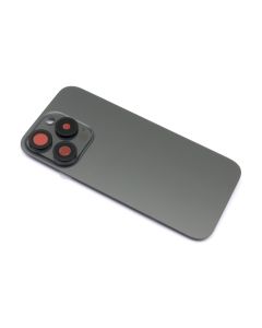 Poklopac baterije za Iphone 15 Pro Black Titanium (NO LOGO)