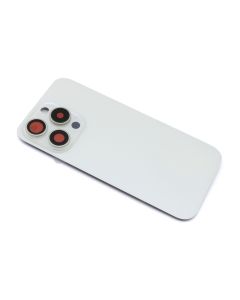 Poklopac baterije za Iphone 15 Pro White Titanium (NO LOGO)