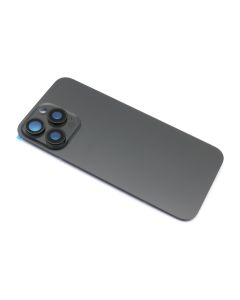 Poklopac baterije za Iphone 15 Pro Max Black Titanium (NO LOGO)