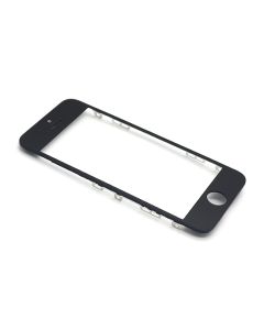 Staklo touch screen-a za Iphone 5S sa frejmom + OCA sticker black