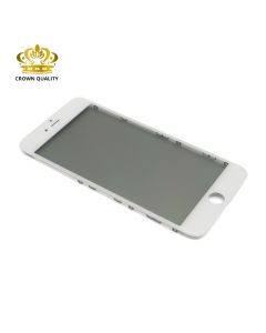 Staklo touch screen-a za Iphone 7 Plus + frame + OCA stiker + polaroid ORG (Crown Quality) white