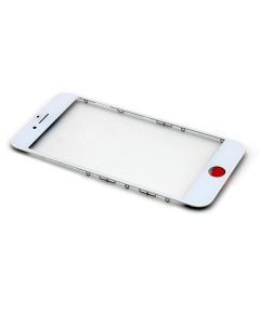 Staklo touch screen-a za Iphone 8/Iphone SE 2020 + frame (Crown Quality) white