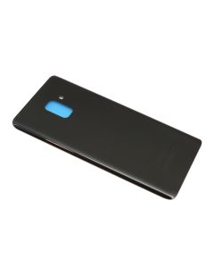 POKLOPAC BATERIJE ZA SAMSUNG A730F GALAXY A8 PLUS 2018 BLACK (NO LOGO)
