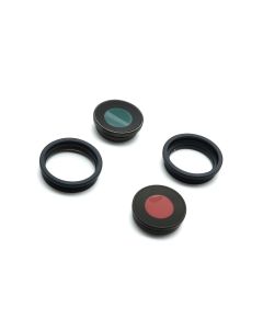 Staklo kamere za Iphone 14 black ORG + frame