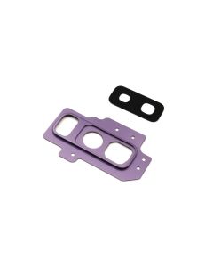 Staklo kamere za Samsung G965 Galaxy S9 Plus + frame Purple