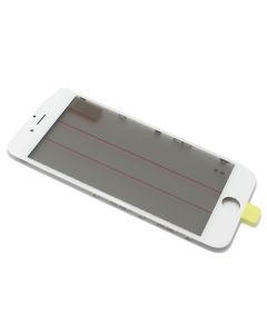 Staklo touch screen-a za Iphone 6G sa frejmom + oca i polaroid white ORG