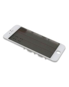 Staklo touch screen-a za Iphone 7 sa frejmom + oca i polaroid white ORG