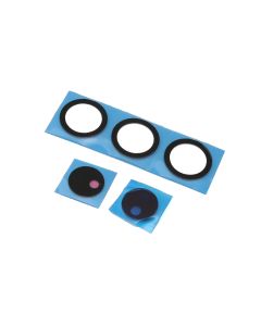 Staklo kamere za Samsung G998/Galaxy S21 Ultra Black (set 5 stakla) (Original Material)