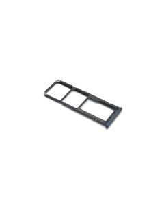 Uložak za SIM/Micro SD za Samsung A750/A920 Galaxy A7 2018/A9 2018 black