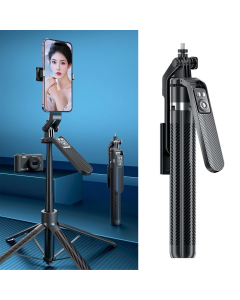 Selfie stick A14 + tripod crni - 215553