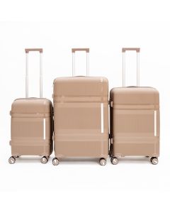 BOLZZ Set kofera voyage 3/1 soft pink