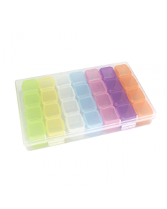 Set kutijica za sitne delove 333-1 28 mesta i kutija kolor - 70549