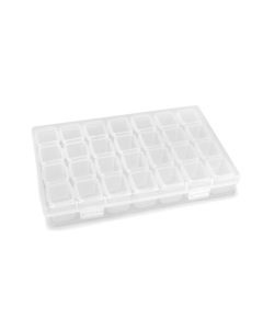 Set kutijica za sitne delove 333-1 28 mesta i kutija transparent - 70548