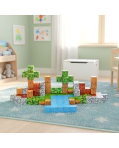 ECO TOYS Set magnetnih kocki za decu – 87 delova