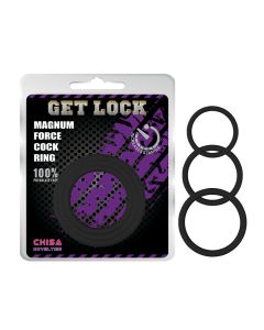 Set od 3 prstena MAGNUM FORCE COCK RINGS - CN-240301776
