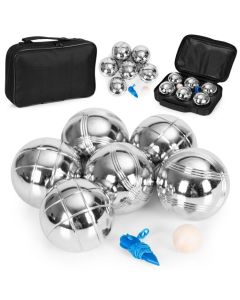 MULTIGARDEN Set za igru boćanja – petanque, 6 kugli + kofer i dodaci