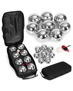 MULTIGARDEN Set za igru boćanja – petanque, 8 kugli + kofer i dodaci