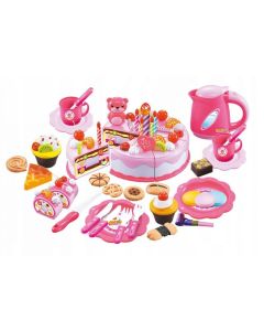 ECO TOYS Set igračaka za rođendansku tortu - 80 delova