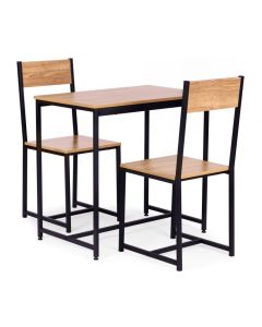 MODERNHOME Set za trpezariju 2 stolice + sto - CZCY805077TO