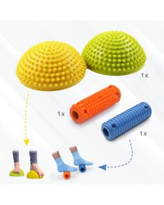Set 3 in 1 Masaža stopala & Prevencija i korekcija ravnih stopala - podrška  / proizvođač Iron Sport
