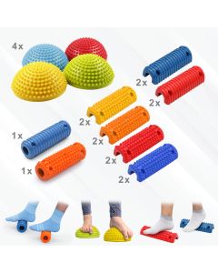 Set 5 in 1 Masaža stopala & Prevencija i korekcija ravnih stopala - podrška  / proizvođač Iron Sport