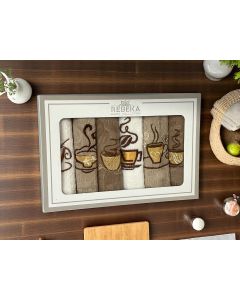 VIKTORIJA Set 6 kuhinjskih krpa 40x60cm Set D - VLK000114-setD