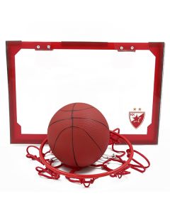 RED STAR Set mini koš KK Crvena Zvezda - CZE243M016