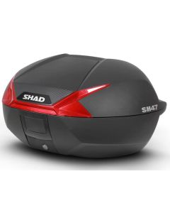 SHAD Sh47 gornji kofer sa crvenim katadiopterom - SHAD0B47206
