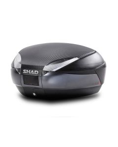 SHAD Sh48 gornji kofer tamno sivi/crni