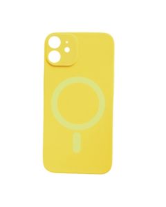 Silikonska maska Color Magsafe za Iphone 12, žuta - 1850066