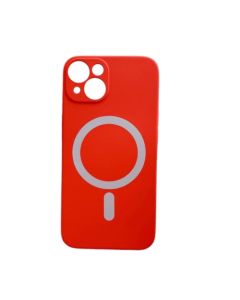 Silikonska futrola Magsafe Color za Iphone 13, crvena