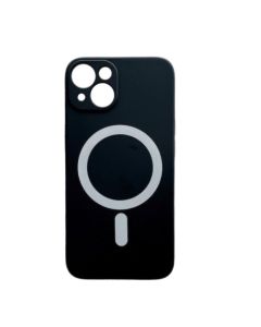 Silikonska futrola Magsafe Color za Iphone 15, crna - 1810149